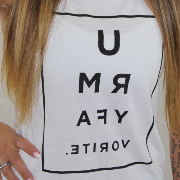 You Are My Favorite - Workout Tank - Picture 3 of 6